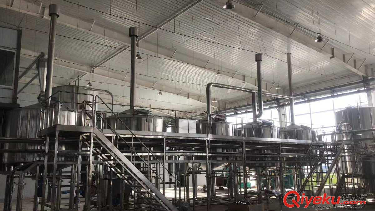 啤酒廠生產線年產1000噸精釀啤酒設備