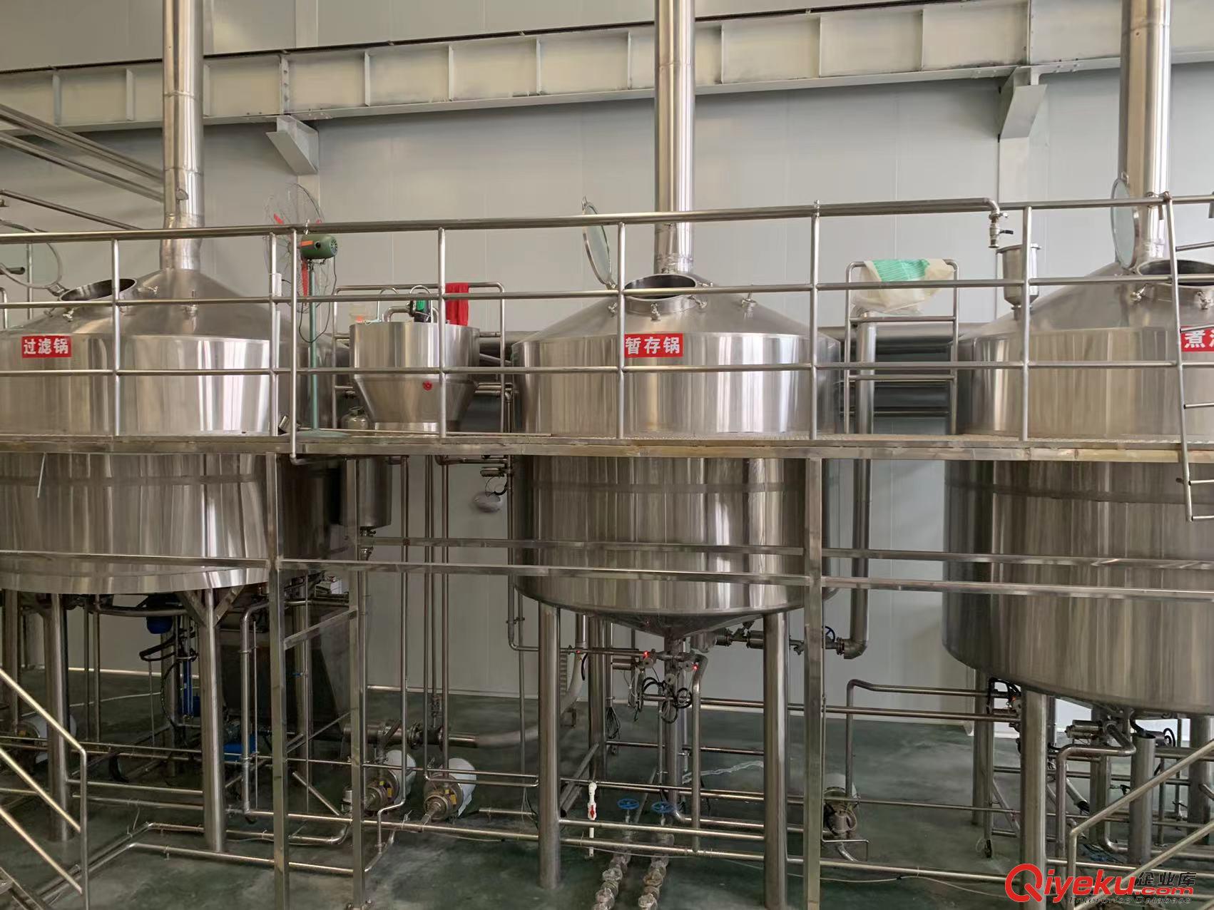 啤酒廠精釀啤酒設(shè)備10噸釀造啤酒的設(shè)備原始圖片3