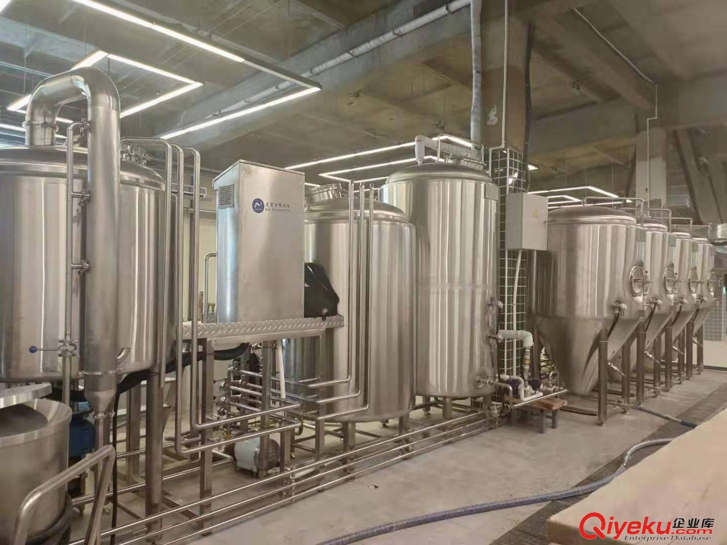 全套5000升原漿精釀啤酒生產設備生產線原始圖片3