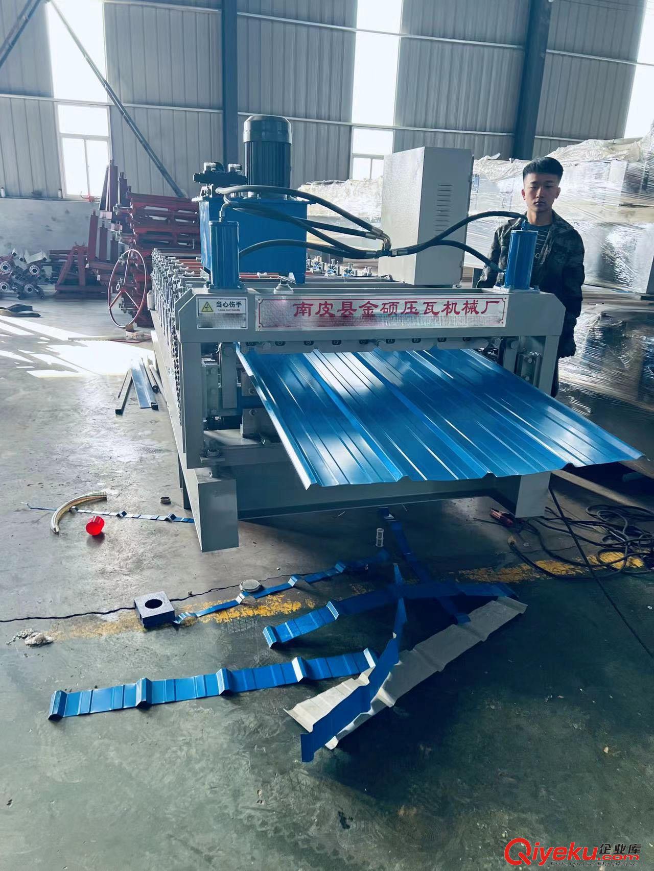 彩鋼壓瓦機(jī) 金碩 雙層壓瓦機(jī) 840900雙層壓瓦機(jī) 兩用壓瓦機(jī)原始圖片2