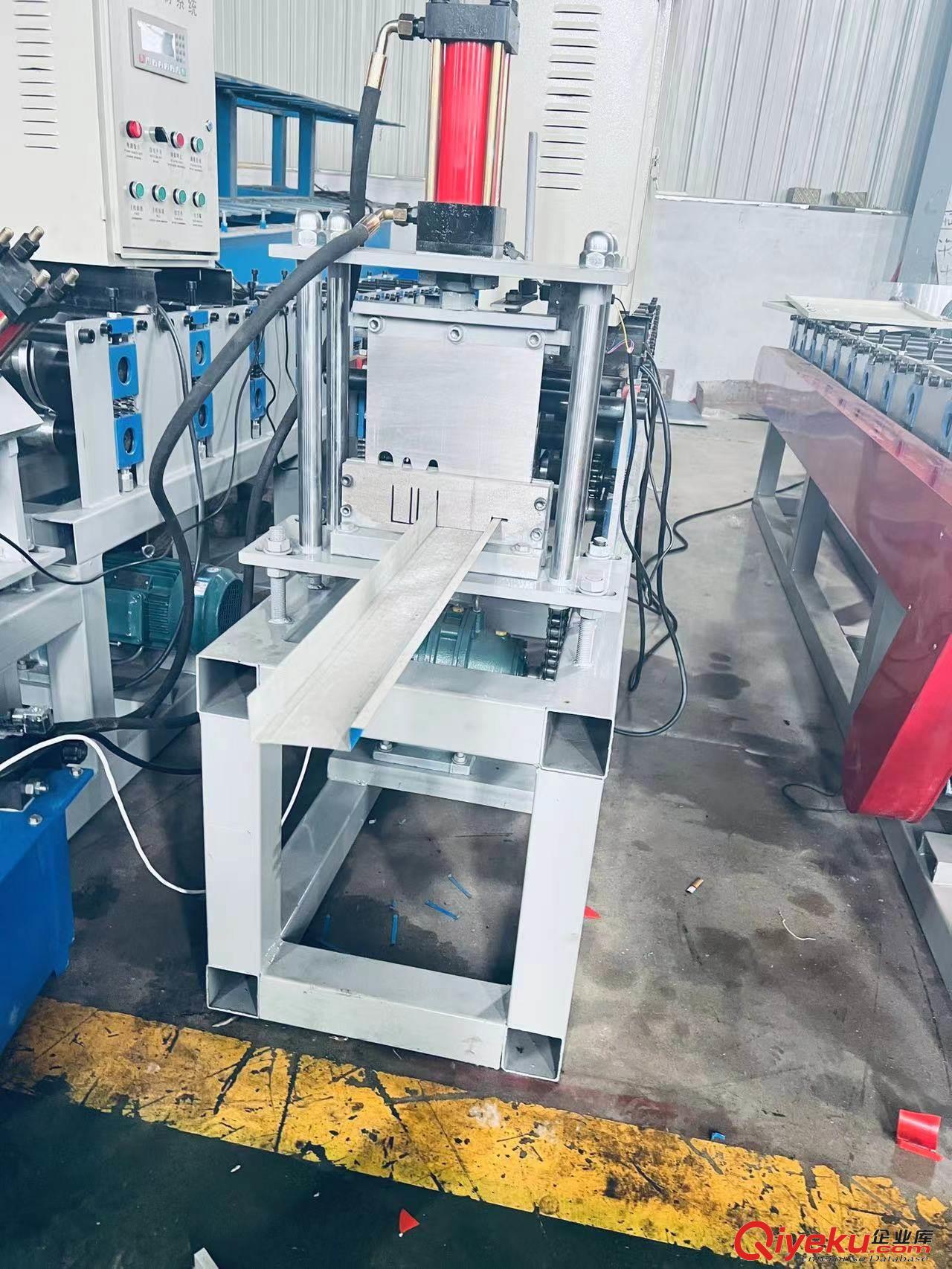 彩板滴水檐機器 復合板包邊機 彩鋼板正峰設備 金碩水槽設備廠家原始圖片3