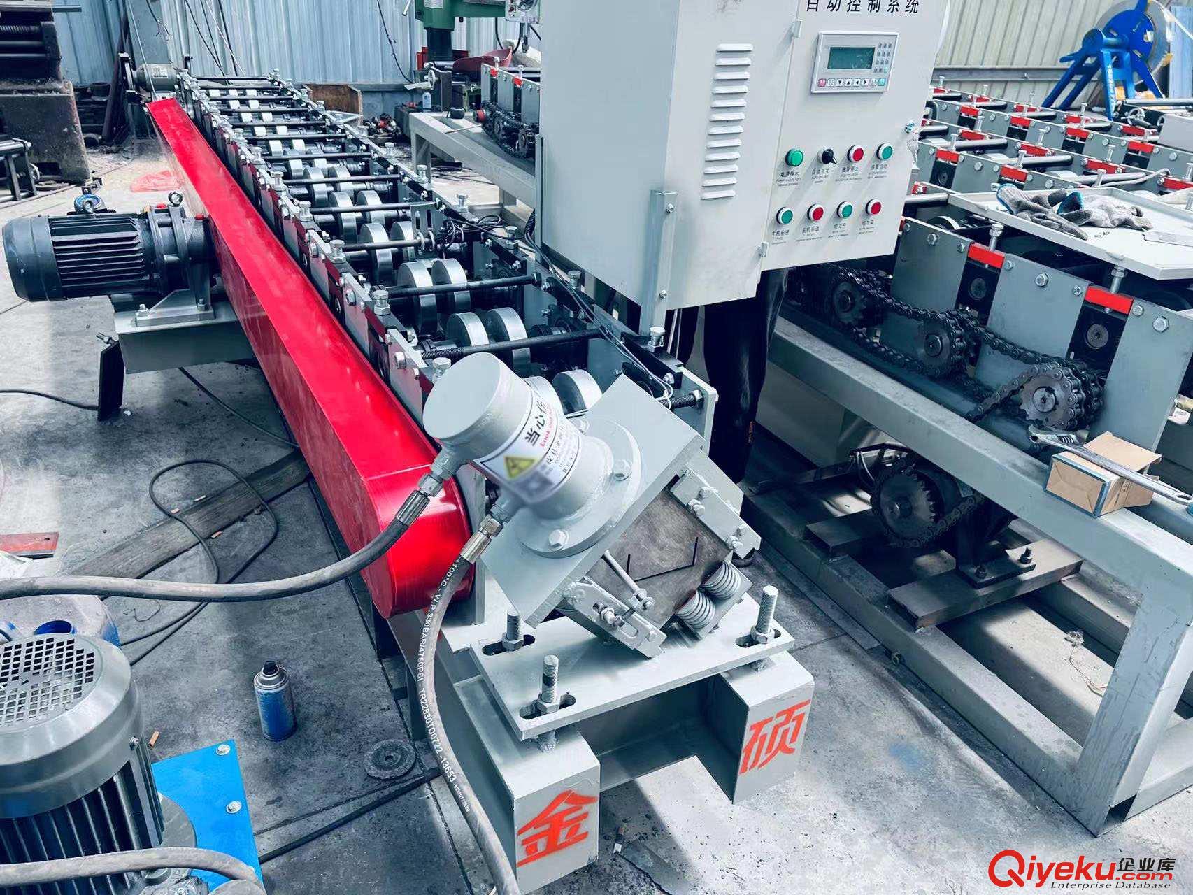 金屬托盤設(shè)備 金碩 托盤流水線成型機(jī)器 鐵托盤成型機(jī) 支持定制