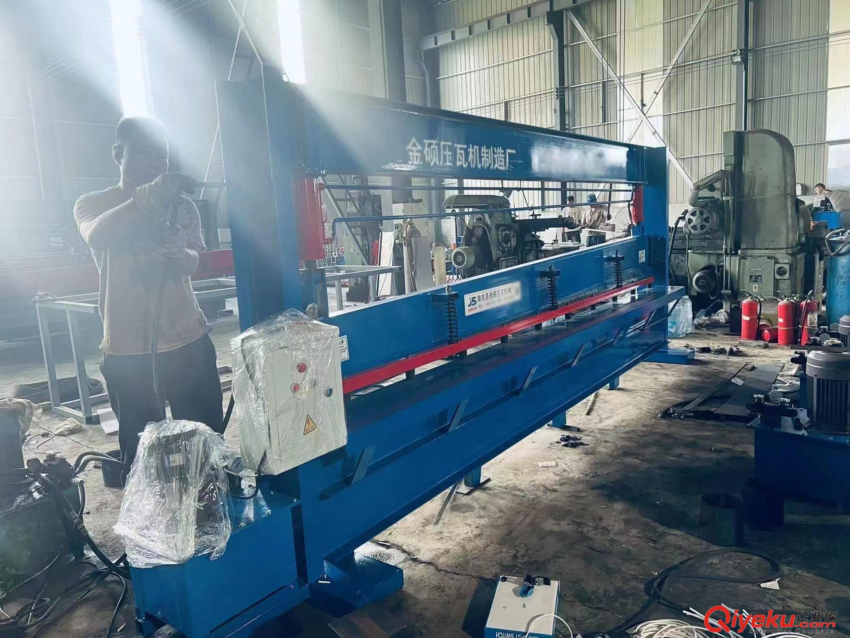 立式剪板機 金碩 鍍鋅板2個厚剪板機 q235鐵板剪板設備原始圖片2