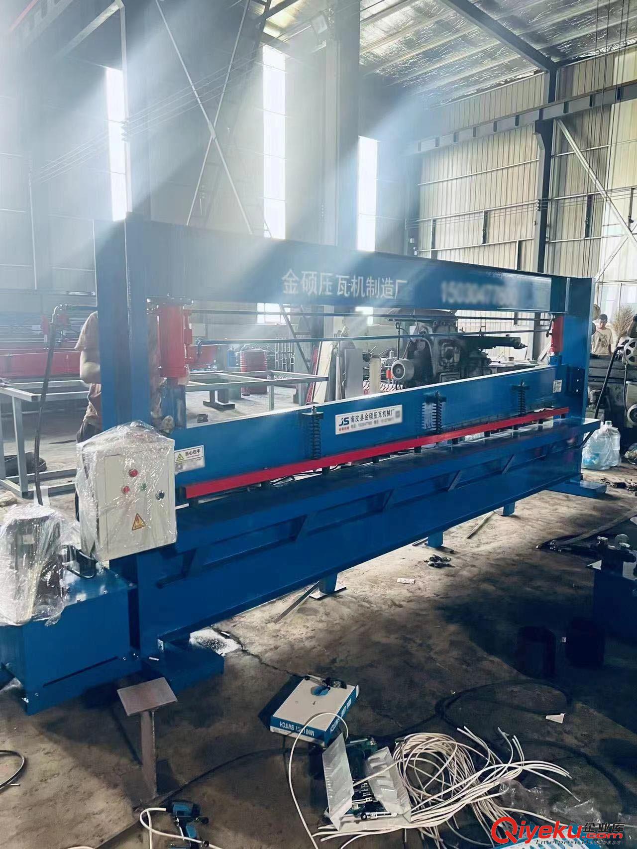 立式剪板機 金碩 鍍鋅板2個厚剪板機 q235鐵板剪板設備原始圖片3