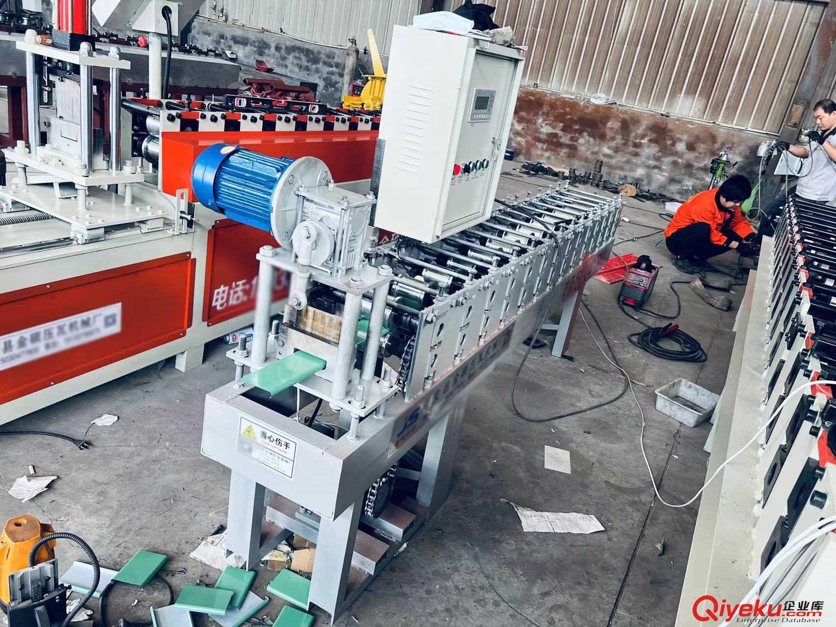 灌漿龍骨機 金碩 沖孔灌漿龍骨機器 灌灰漿c型鋼設備