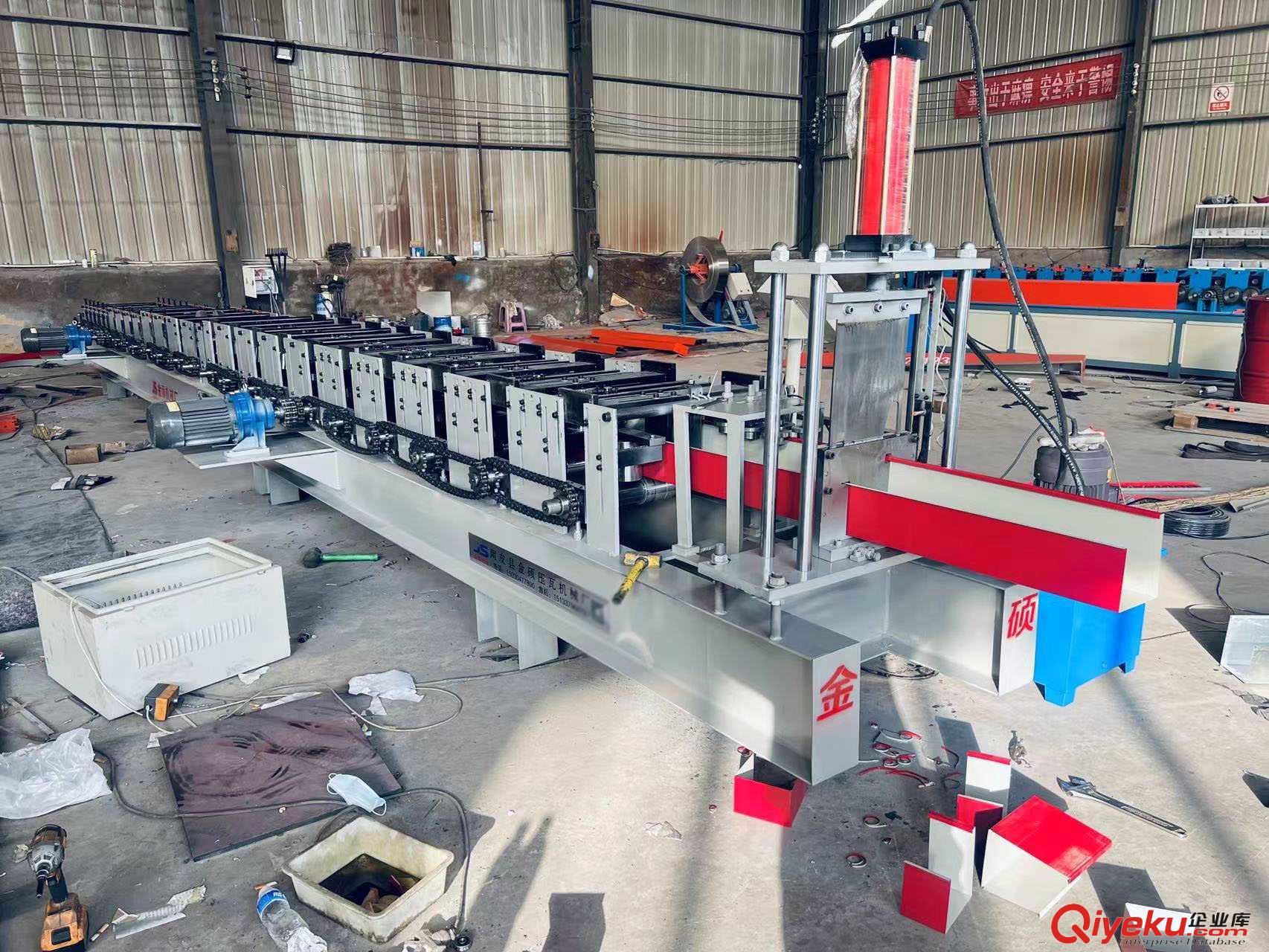 供應 金碩 光伏南北大水槽機器 陽光新能源水槽設備 鋅鋁鎂水槽機原始圖片3