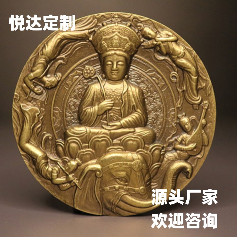 金属大铜章|加厚合金纪念徽章|金属纪念大铜章定做|纯铜大铜章挂件|车载铜章定做