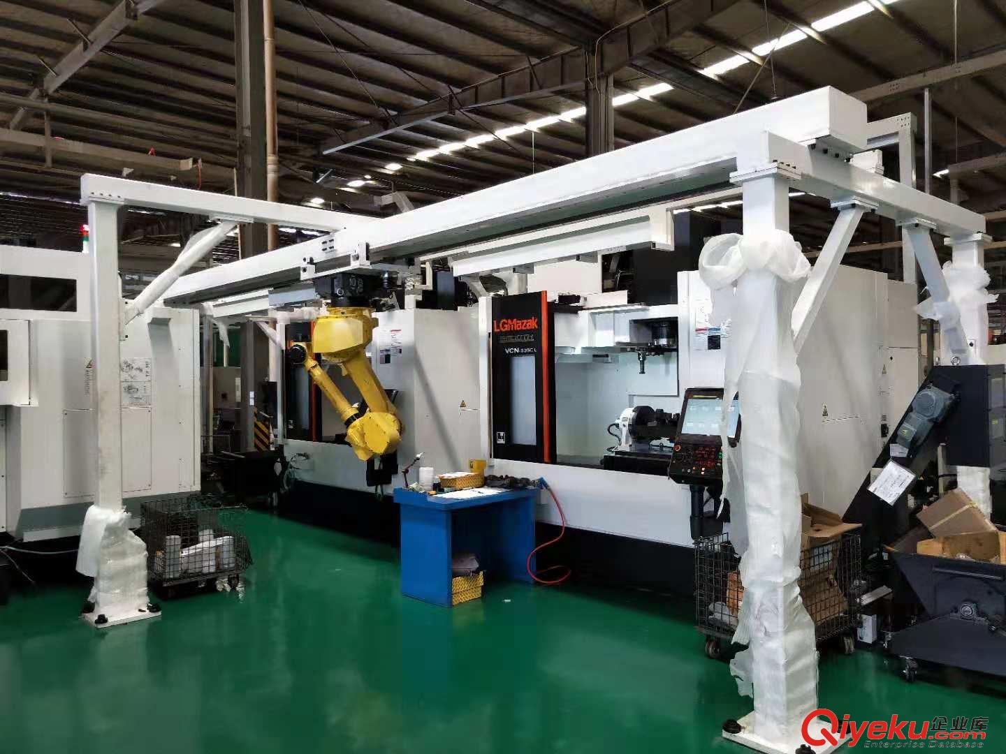 廠家非標定制機器人行走軸地軌吊掛式移動軌道第七軸