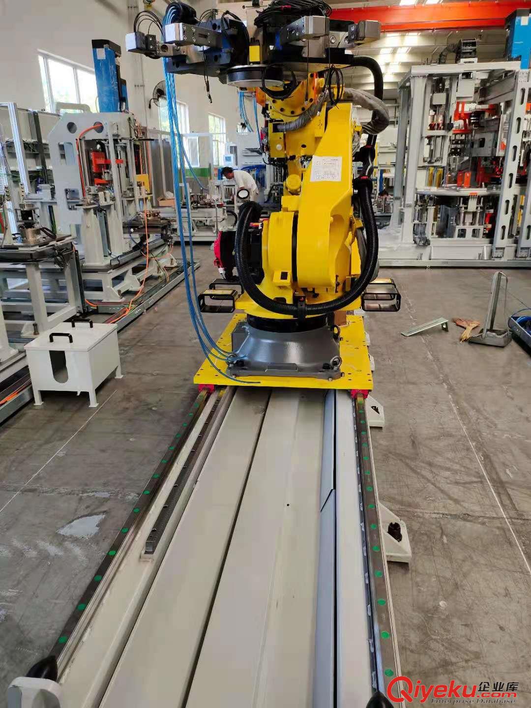 重載滑臺第七軸機器人地軌長行程直線齒條滑動軌道原始圖片3