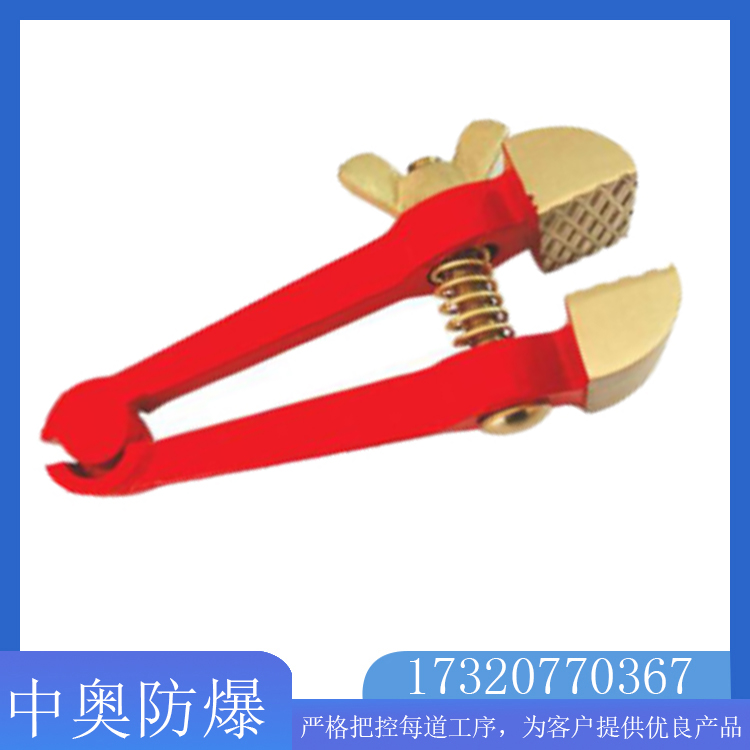 防爆臺(tái)虎鉗 手動(dòng)工具 中奧供應(yīng) 防磁 無火花 夾持小型工件原始圖片2