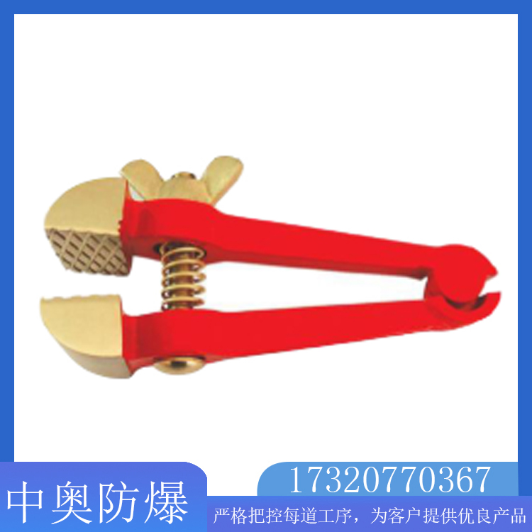 防爆臺(tái)虎鉗 手動(dòng)工具 中奧供應(yīng) 防磁 無火花 夾持小型工件原始圖片3