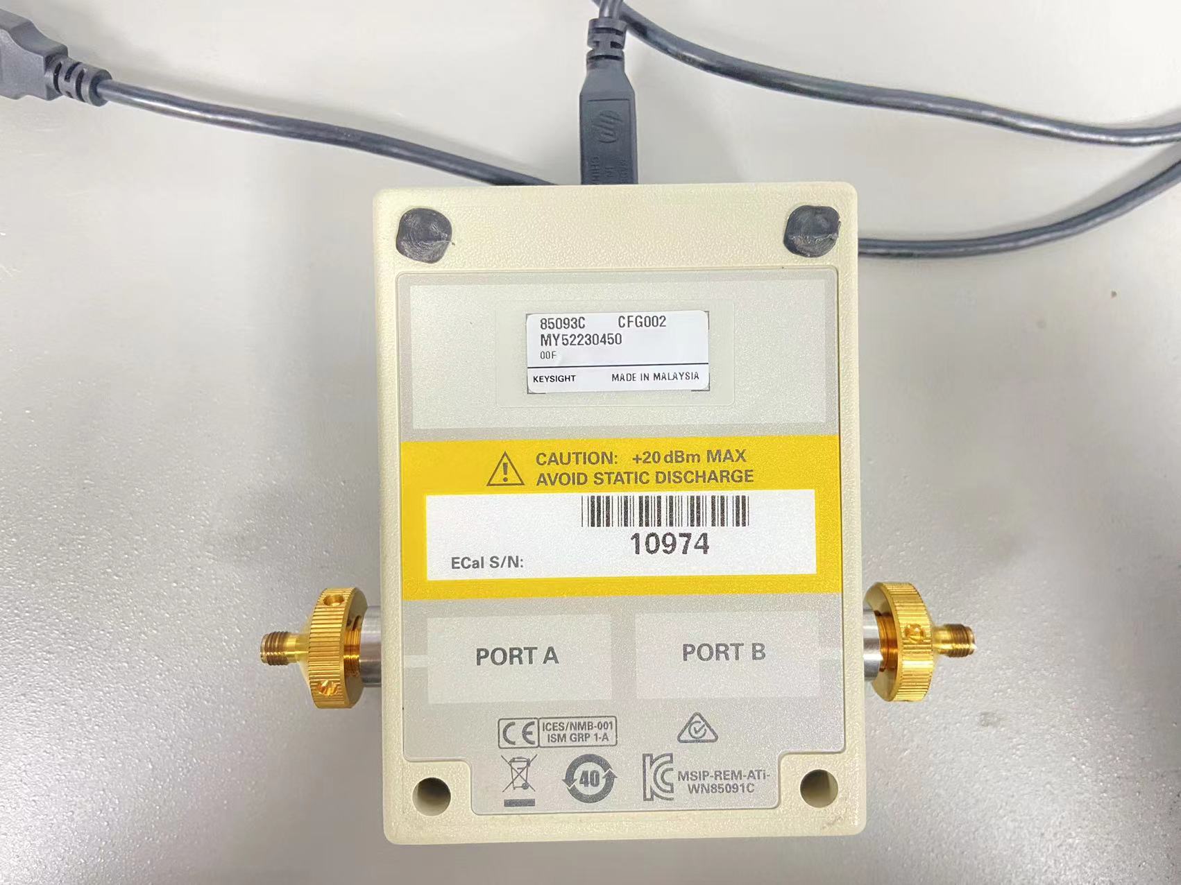 現(xiàn)貨出售keysight85093C電子校準(zhǔn)件原始圖片3