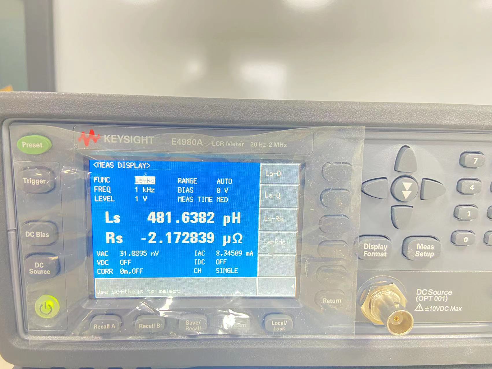 現(xiàn)貨出售keysightE4980A精密LCR電橋黑機(jī)新款