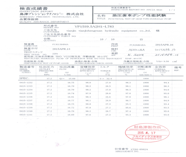 新老板上位！跳水價日本Shimadzu齒輪泵SGP1A36F2H2R當天發(fā)貨 