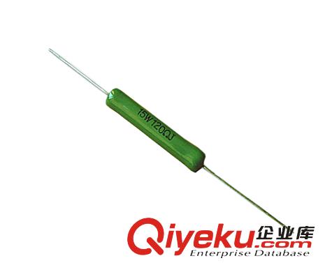 供應(yīng)15WRX21線繞電阻環(huán)保綠漆印字線繞電阻器