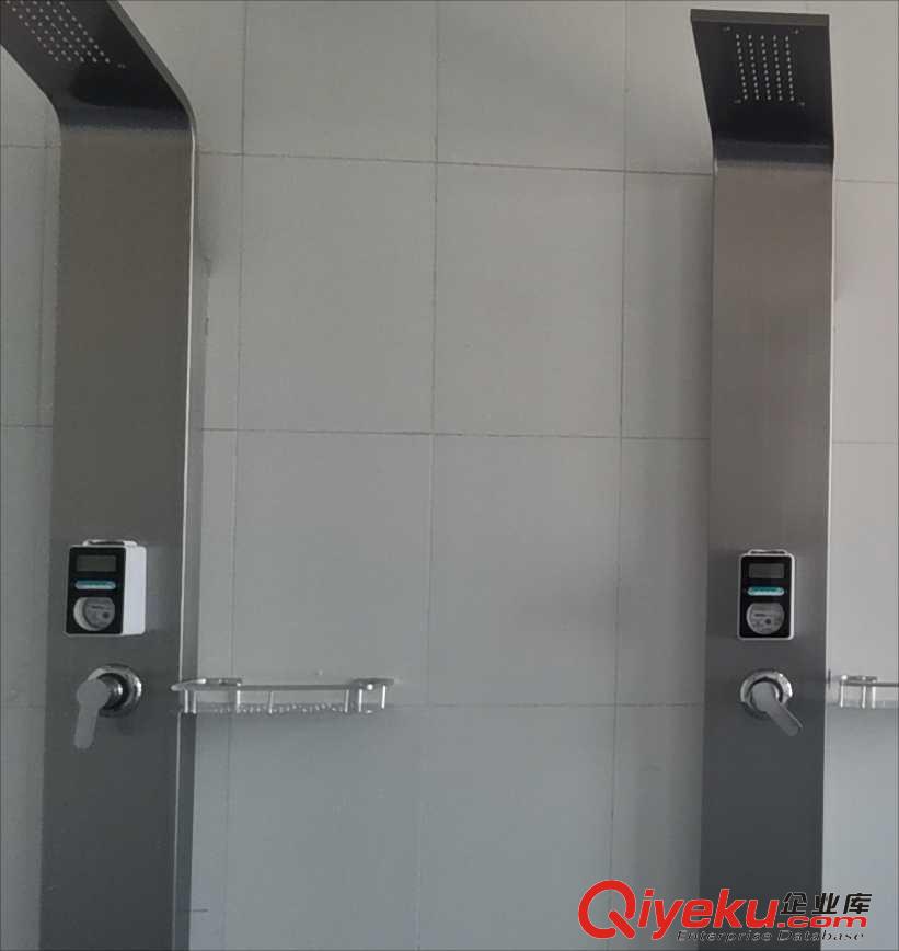 湖北武漢插卡式洗澡刷卡器，浴室掃碼刷卡淋浴器