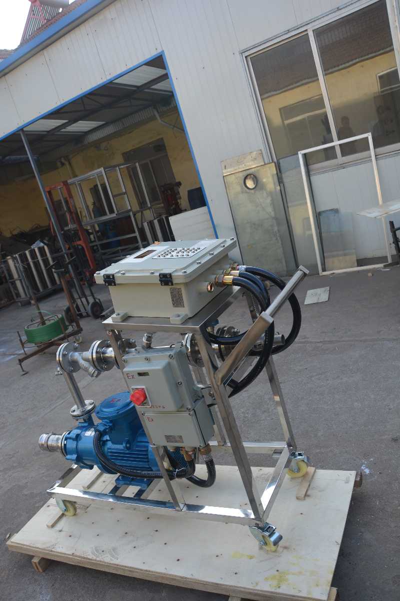 移動式防爆磷酸化工液體灌裝機(jī)原始圖片3