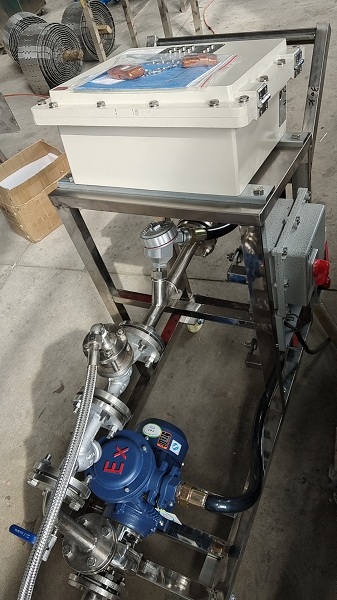 移動式防爆液體灌裝設(shè)備YLJ-II化工助劑 車用尿素灌裝機(jī)原始圖片2
