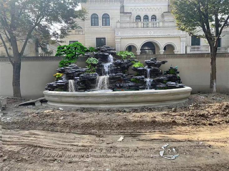 大型石場自然園林小型自然景觀石