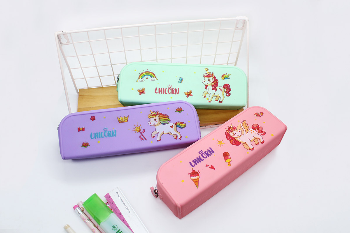 Silicone Material Cute Hose Pencil Pouch