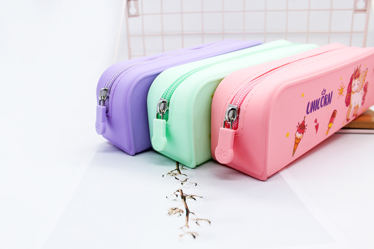 Silicone Material Cute Hose Pencil Pouch