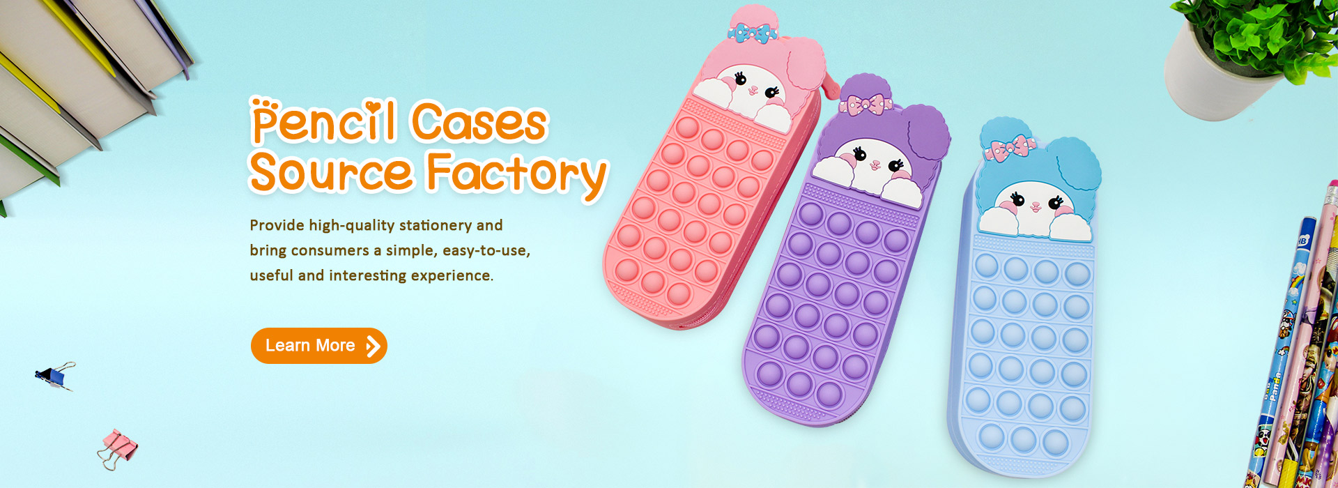 Pencil Case Source Factory Provide high-quality stationery