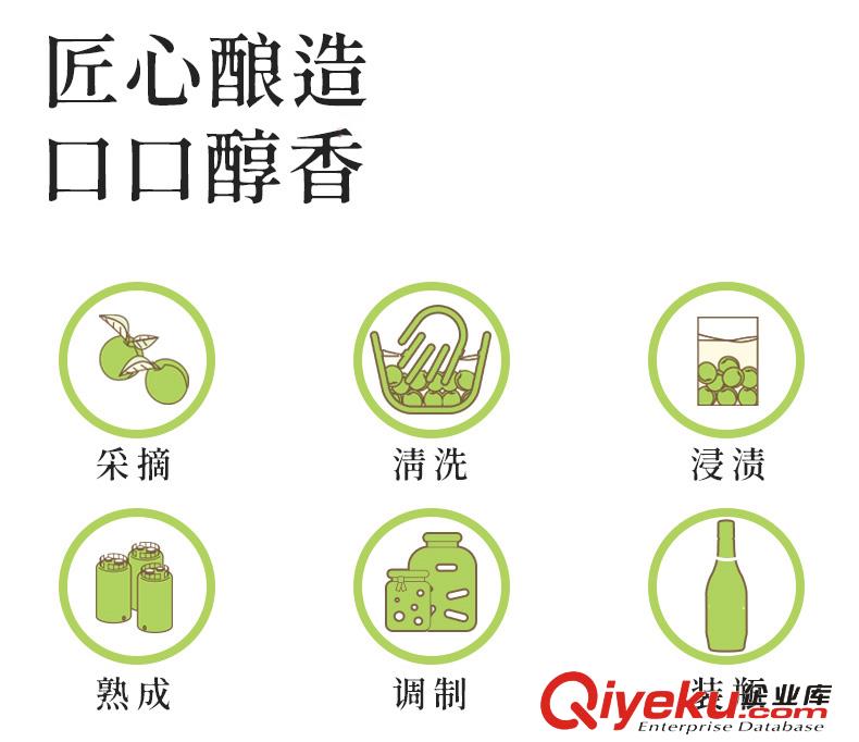 青梅白蘭地配制酒 禮盒壇裝生產批發 泡酒糧食酒生產廠家