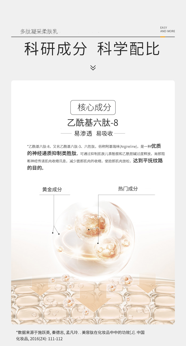 美葆林多肽凝采柔膚乳加工 oem貼牌定制生產(chǎn)廠家山東濟(jì)寧原始圖片2