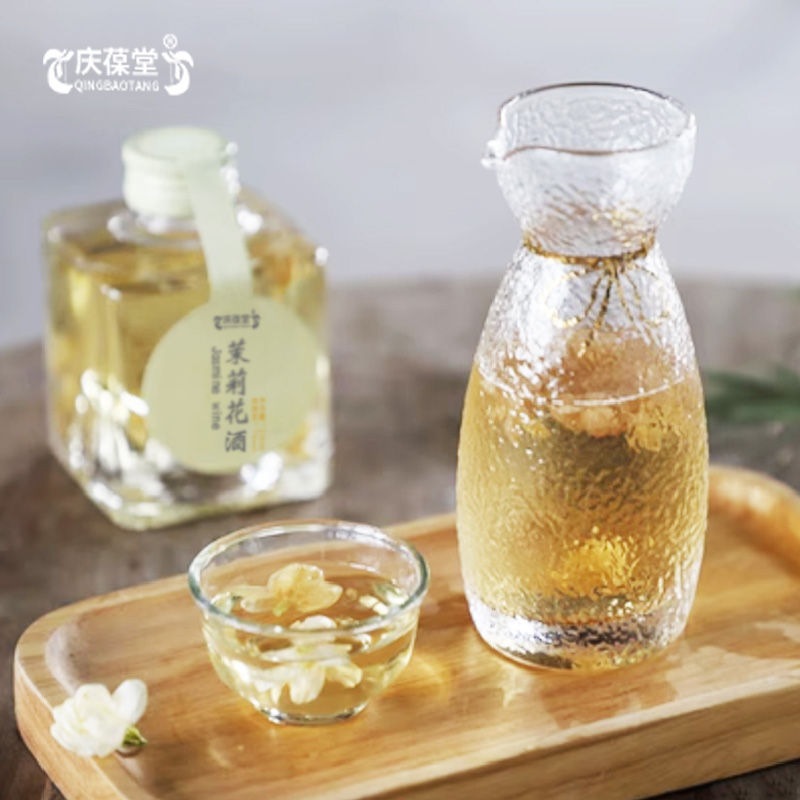 廠家定制茉莉花酒配制酒oem貼牌代工200ml