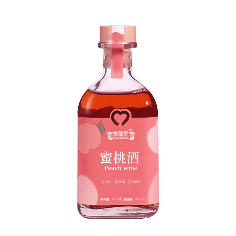 微醺蜜桃酒貼牌加工  配制酒oem代加工定制多種規格原始圖片3