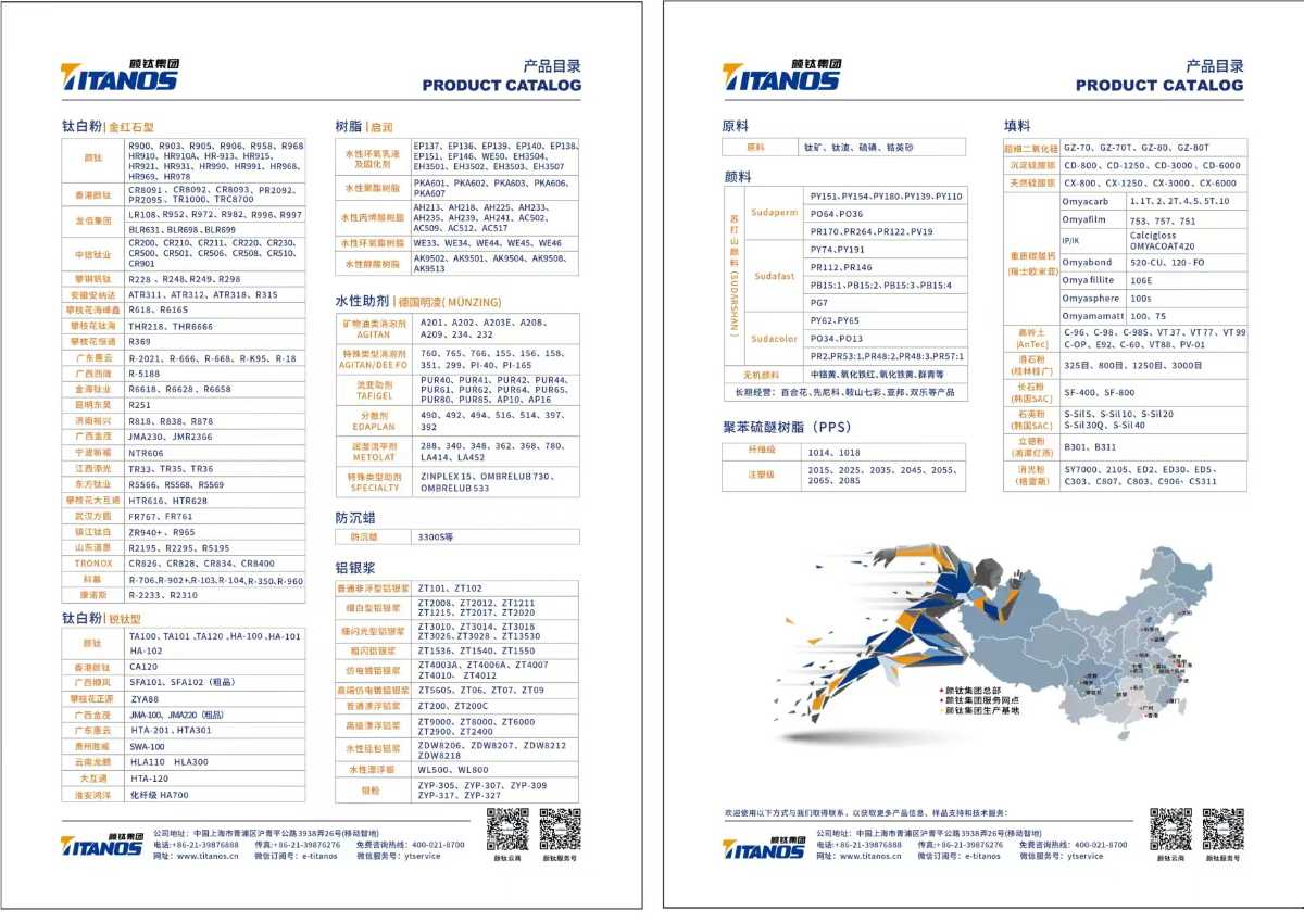 金红石型钛白粉 R-251 适用于涂料塑料印刷油墨造纸等 优异的白度亮度和光泽度