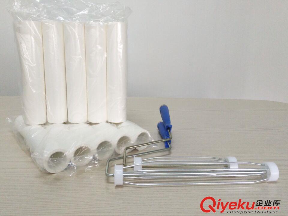 供應白色低粘抗靜電粘塵布