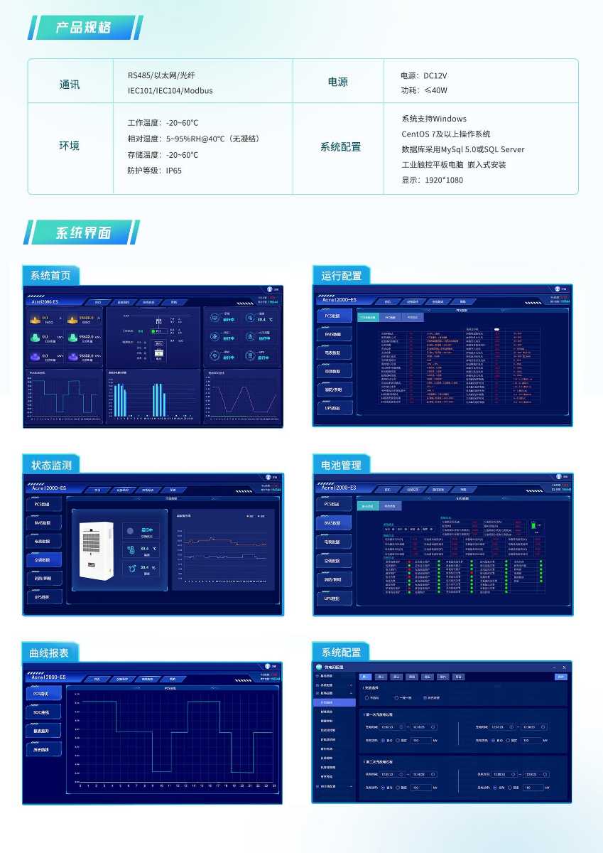 安科瑞EMS工业储能实现峰谷套利