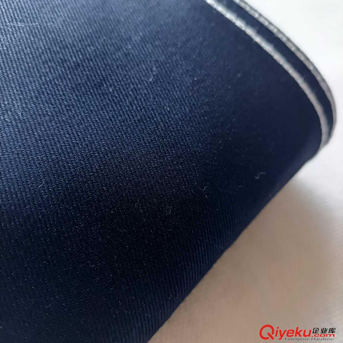 B559春秋9.5盎司牛仔布32/2無彈斜紋牛仔面料電網(wǎng)工作服牛仔布料原始圖片3