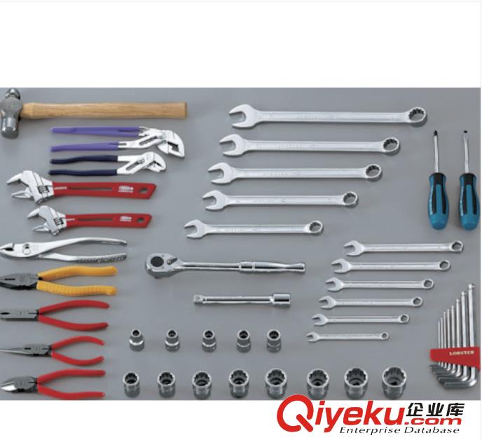 供應LOBSTER蝦牌五金手動工具組合套裝 EBI2010B（47件）原始圖片3