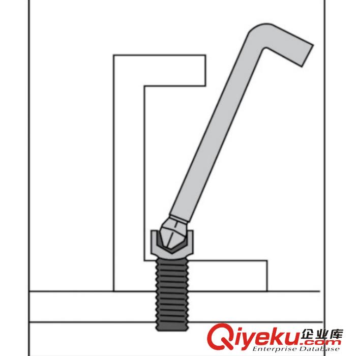 供應TRUSCO中山五金手動工具內六角扳手GXBL-9S原始圖片3