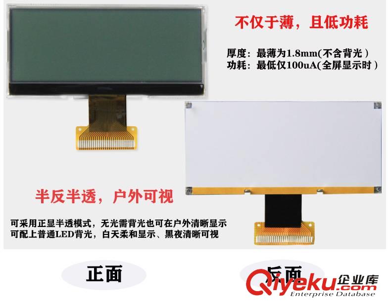 供應(yīng)鑫洪泰HTG12848黑白顯示屏點(diǎn)陣屏128*48