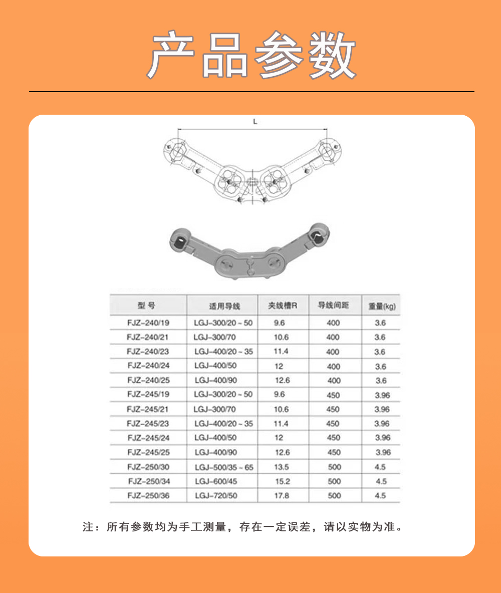 FJZ間隔棒